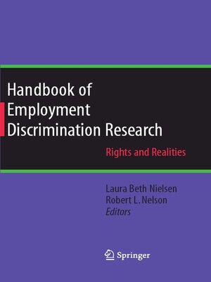 cover image of Handbook of Employment Discrimination Research